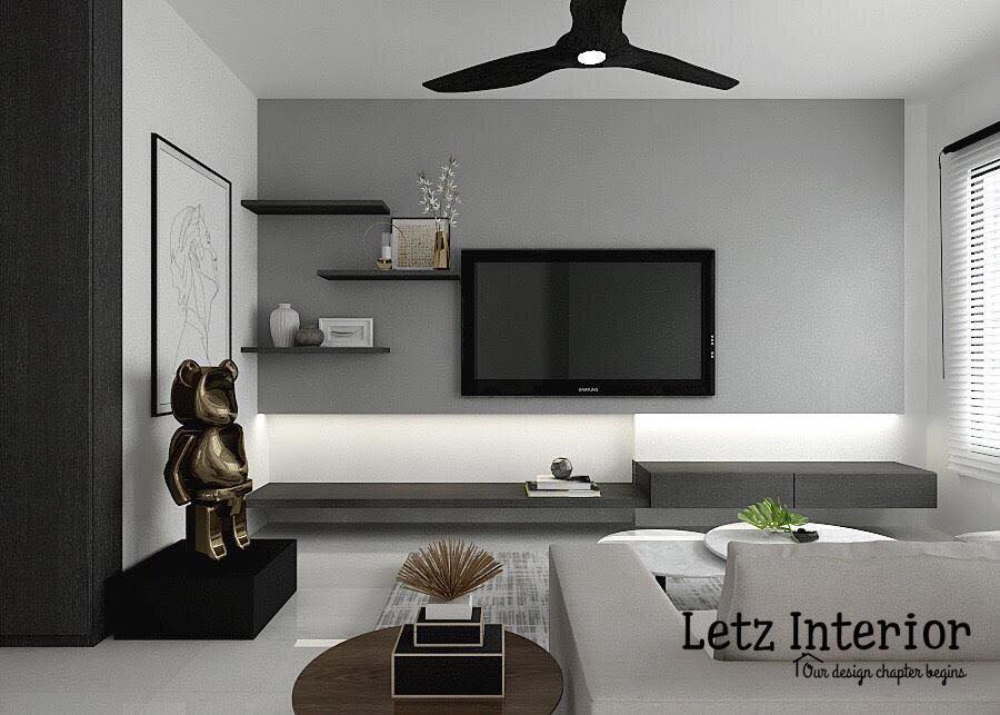 Letz minimalistic living room