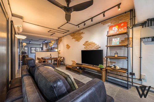 Telok blanga living room