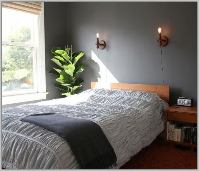Grey color walls for bedrooms