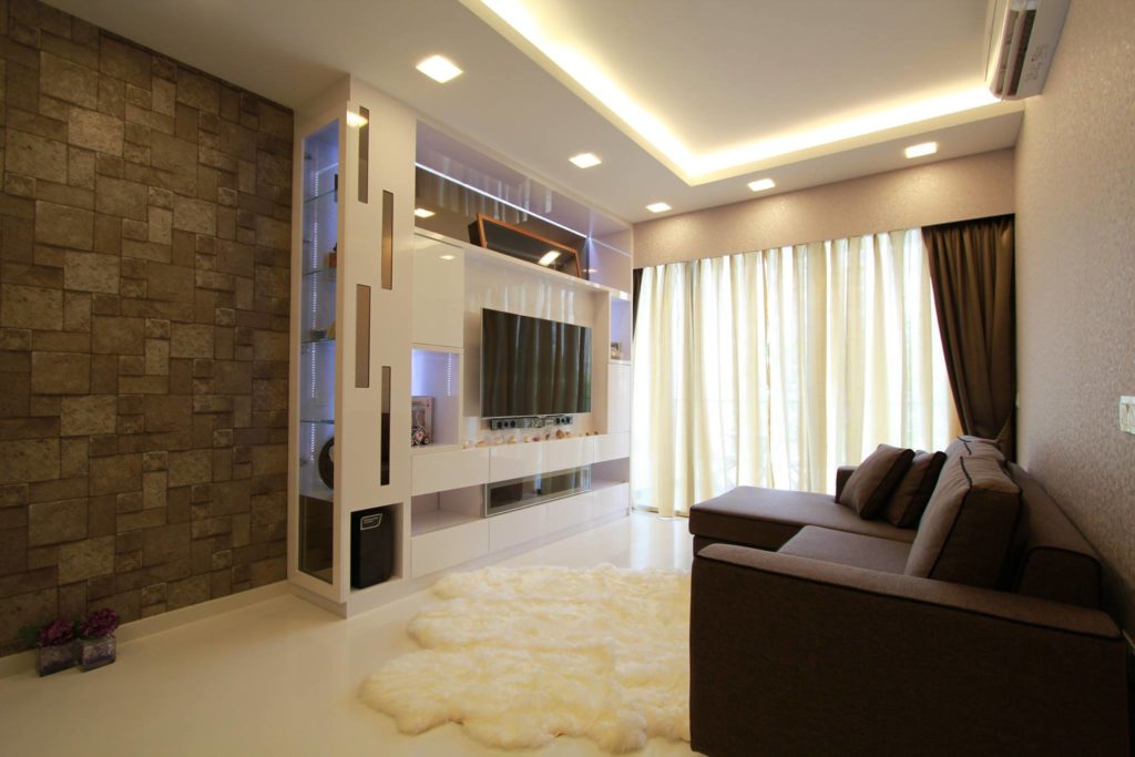 Monde condo living room