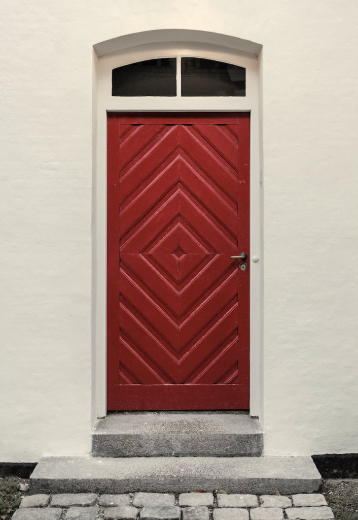 exterior door