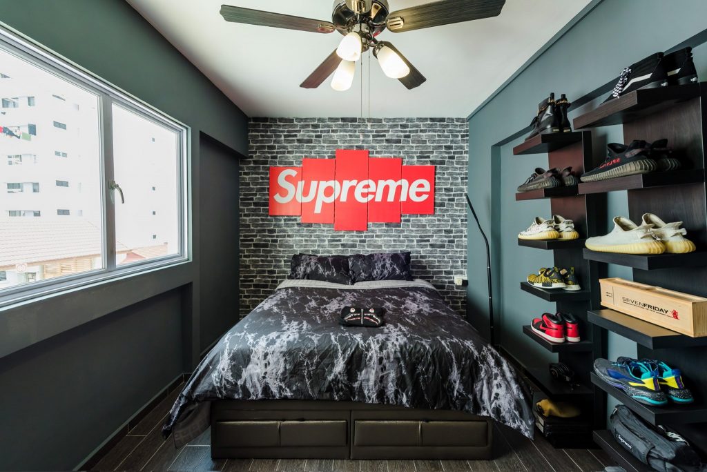 industrial interior design bedroom