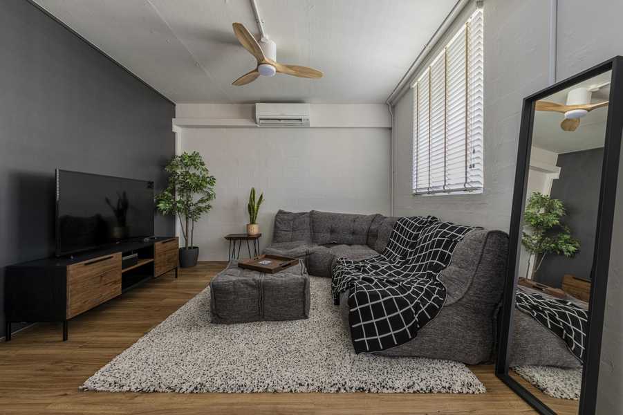 living room, 2 room HDB flat