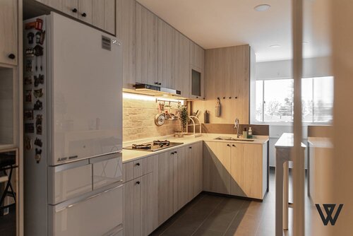 kitchen, 4 room HDB interior design