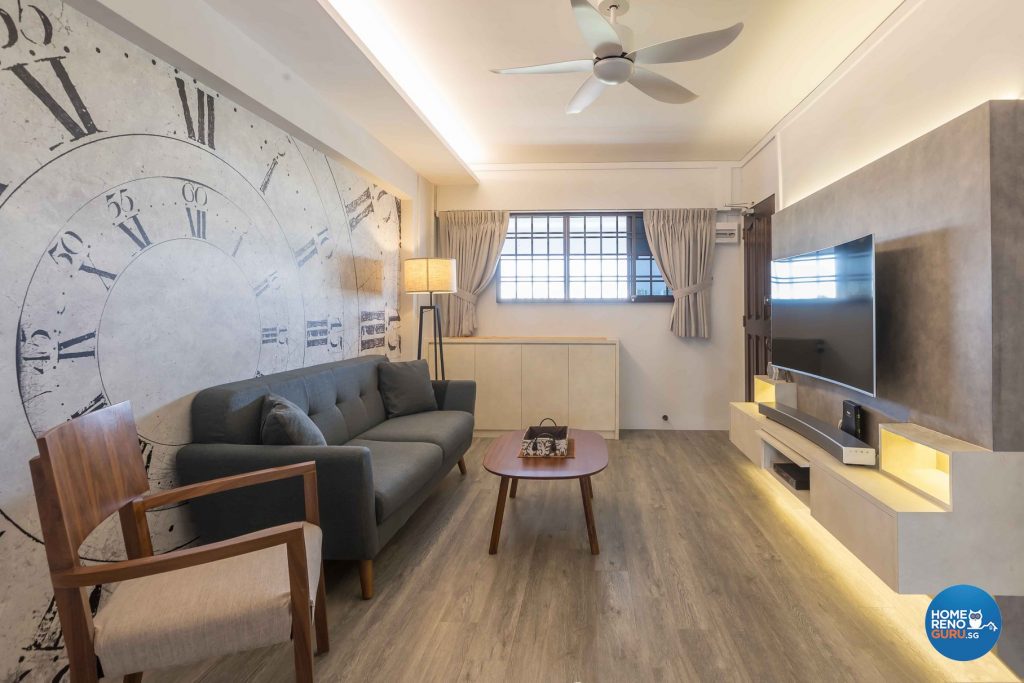 living room, living room interior design, 3 room HDB