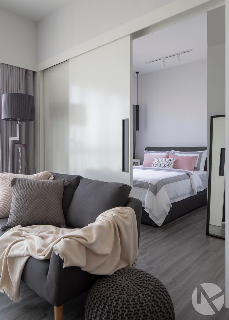 bedroom interior design, bedroom, HDB 2 room flat