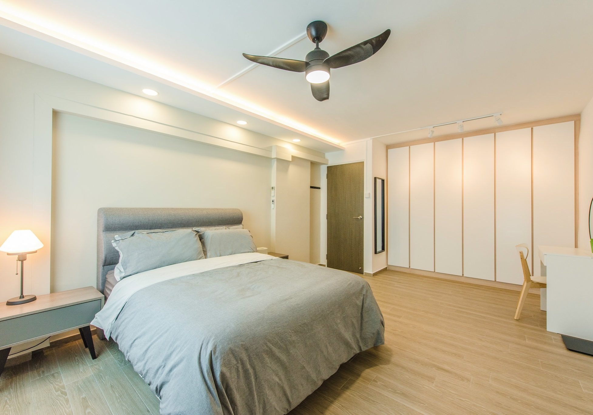 bedroom, MUJI interior design